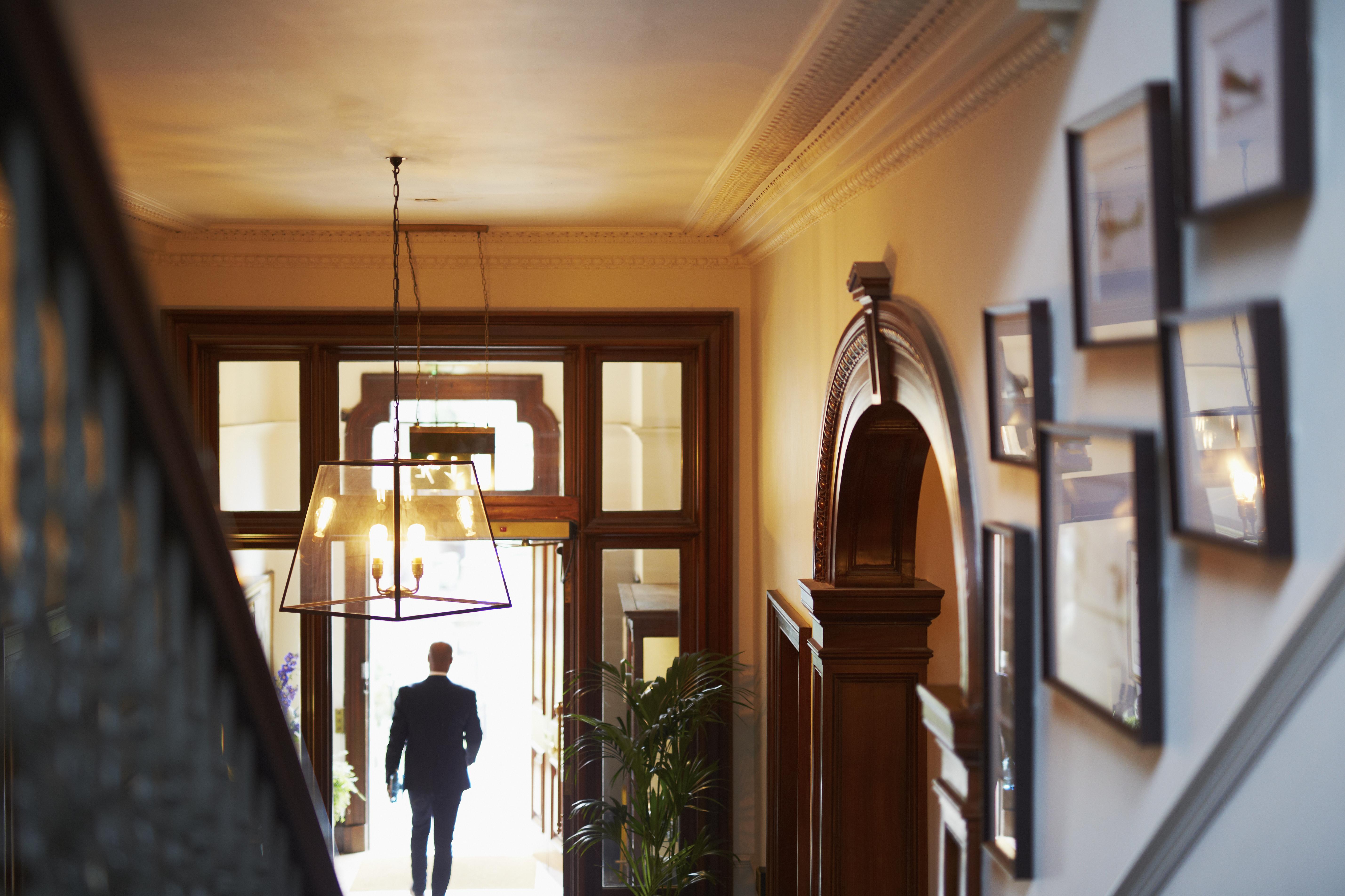 The Roseate Edinburgh - Small Luxury Hotels Of The World Exterior foto Entrance to the hotel