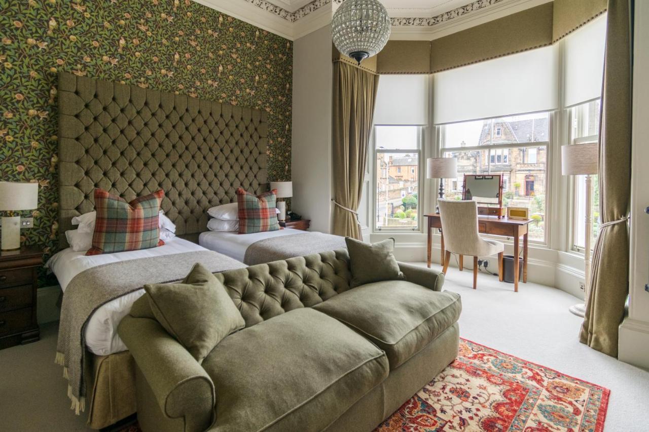 The Roseate Edinburgh - Small Luxury Hotels Of The World Exterior foto A bedroom at the hotel
